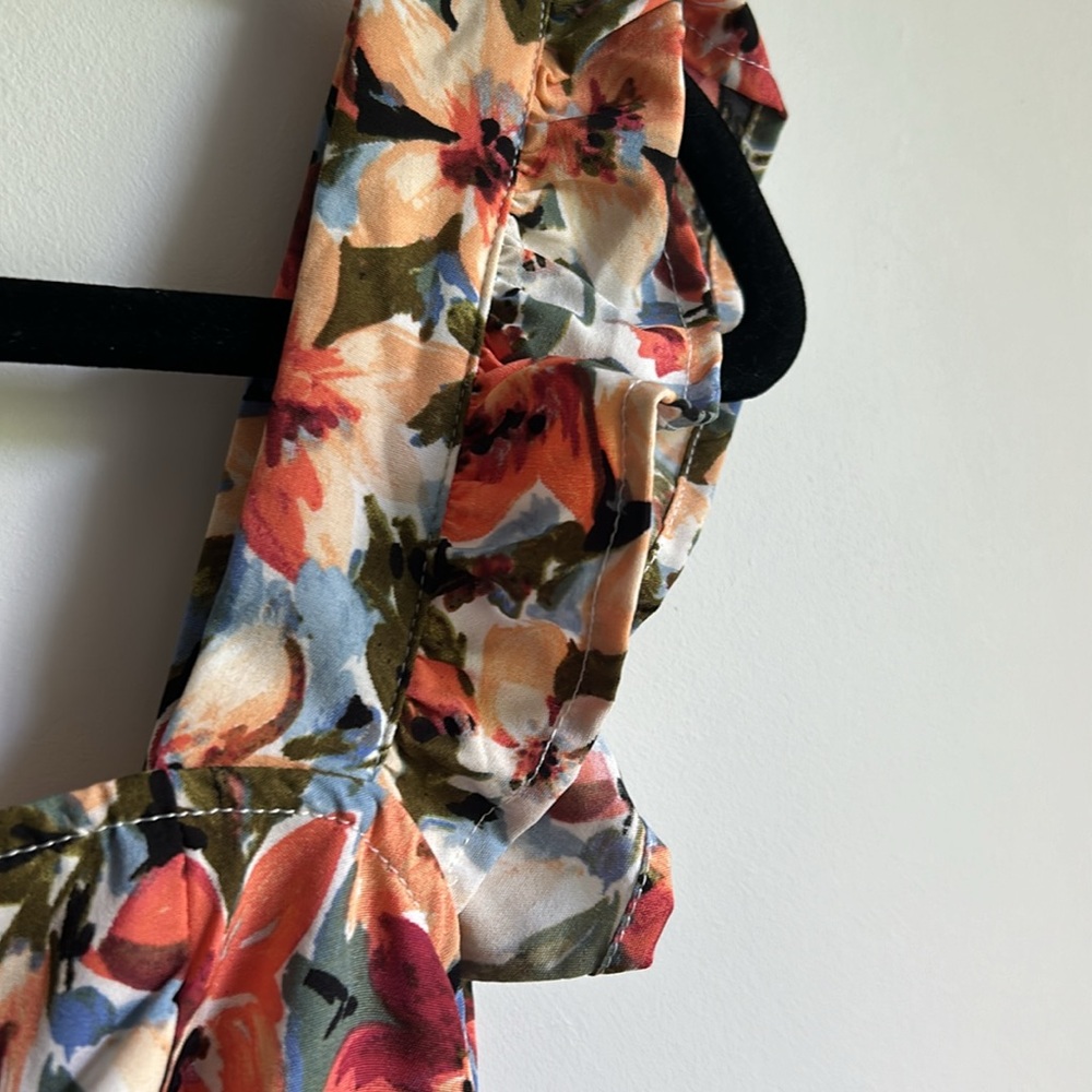 Flora Ruffle Mini Dress - Picture 3 of 3